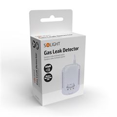 Solight detektor úniku hořlavých plynů. Polovodičový senzor, siréna 85dB, bateriová záloha