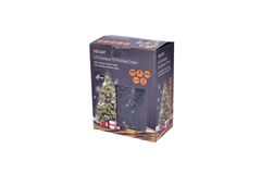 Solight LED venkovní vánoční řetěz, 200 LED, 20m, přívod 5m,  8 funkcí, časovač, IP44, vícebarevný