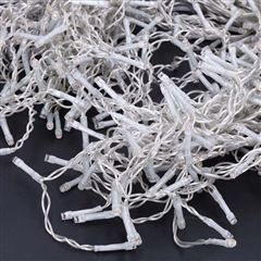 Solight LED vánoční závěs, rampouchy, 360 LED, 9m x 0,7m, přívod 6m, venkovní, teplé bílé světlo