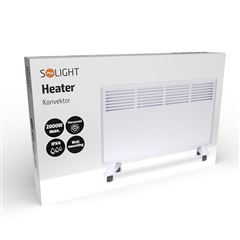 Solight horkovzdušný konvektor 2000W, nastavitelný termostat