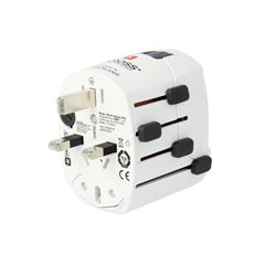 SKROSS cestovní adaptér PRO - World & USB, univerzální, uzemněný, USB-A 12W