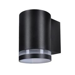 Solight LED venkovní nástěnné osvětlení Potenza, 1x GU10, černá