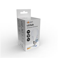 Solight LED žárovka, klasický tvar, 10W, E27, 6000K, 270°, 1100lm