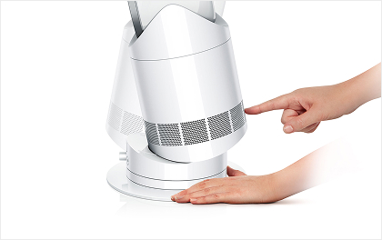 Naklopení a oscilace ventilátoru Dyson Hot+Cool HF1