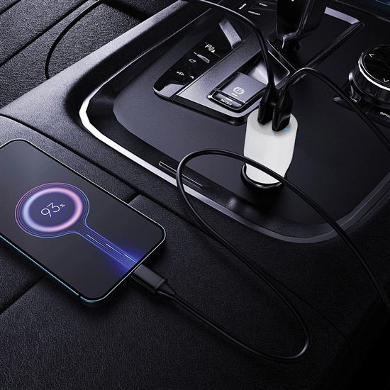 SKROSS USB A+C nabíjecí autoadaptér Dual Car Charger, 20W PD