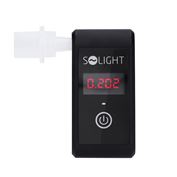 Solight alkohol tester mini, Fuel Cell, 0,0 - 5,0‰ BAC,citlivost 0,08‰
