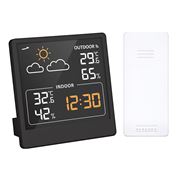 Solight teploměr, barva černá