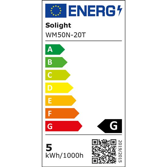 Solight LED světelný pás, 5m, sada s 12V adaptérem, 4,8W/m, IP20, neutrální bílá