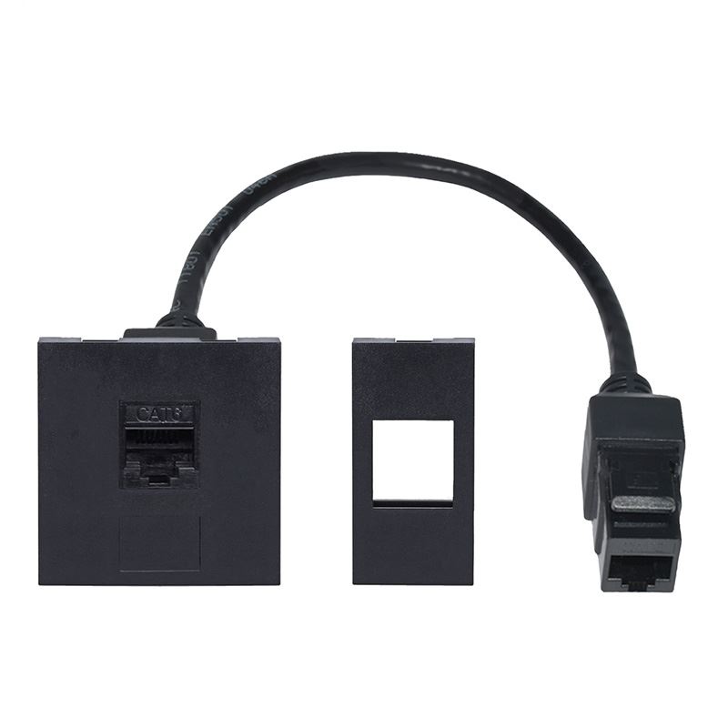 Solight RJ45 Cat6 doplňkový modul pro vestavné zásuvky série PP128