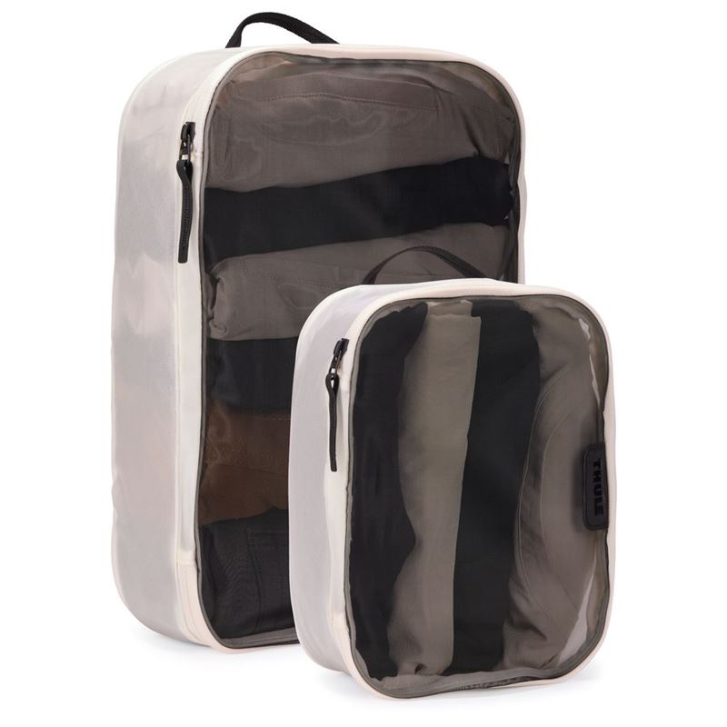 Thule Packing cube sada 1 střední a 1 malý organizér TPCS204 - bílá